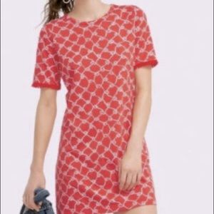 Draper James orange sailor knot t-shirt dress